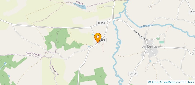 localisation de l'entreprise GAEC DE L'ALEMANDIE à AMBERNAC