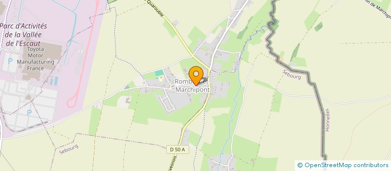localisation de l'entreprise GAEC DE L'ALOUETTE  ROMBIES-ET-MARCHIPONT