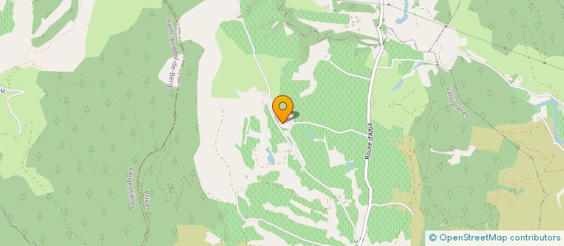 localisation de l'entreprise GAEC DE L'ALOUETTE  VALVIGNERES