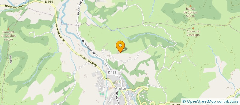 localisation de l'entreprise GAEC DE L ALPINE  ARETTE