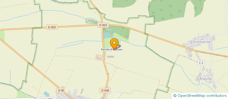 localisation de l'entreprise GAEC DE L ATLAS  FRESNES-EN-WOEVRE