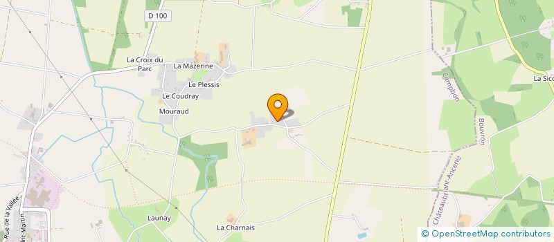 localisation de l'entreprise GAEC DE L'AUDRENAIS à CAMPBON