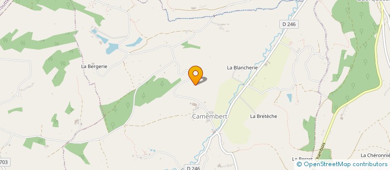 localisation de l'entreprise GAEC DE L'AUNEY à ROIVILLE