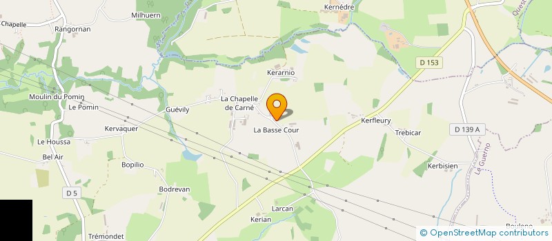 localisation de l'entreprise GAEC DE L'AVENIR à NOYAL-MUZILLAC