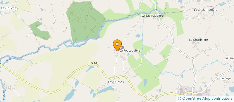 localisation de l'entreprise GAEC DE L ECLUSE  LARGEASSE