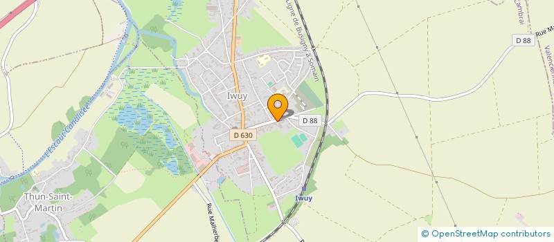 localisation de l'entreprise GAEC DE L'EGALITE  IWUY