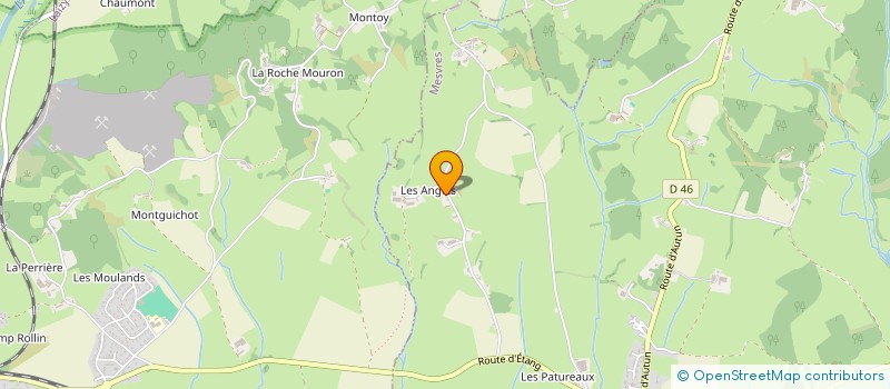 localisation de l'entreprise GAEC DE L ELEVAGE CHATILLON  MESVRES