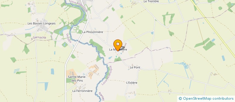 localisation de l'entreprise GAEC DE L'ENCLOS à SAINT-ETIENNE-DE-MER-MORTE