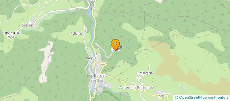 localisation de l'entreprise GAEC DE L ENGOUES à BORDES-UCHENTEIN