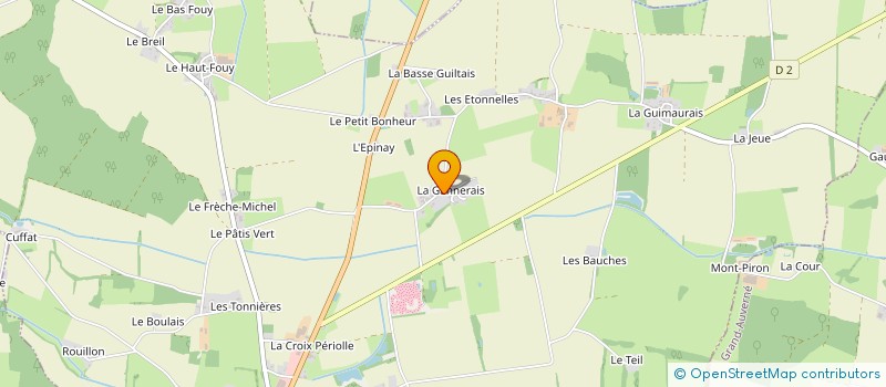 localisation de l'entreprise GAEC DE L'ENGOULEVENT à MOISDON-LA-RIVIERE