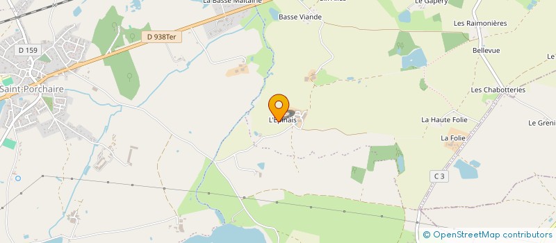 localisation de l'entreprise GAEC DE L EPINAIS à BRESSUIRE