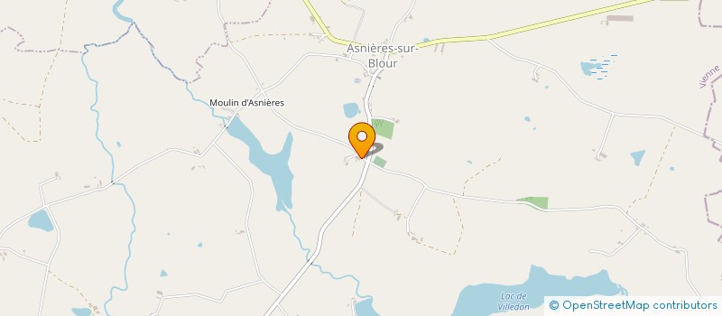 localisation de l'entreprise GAEC DE L'ESPERANCE à ASNIERES-SUR-BLOUR