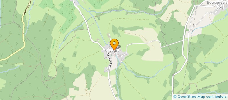 localisation de l'entreprise GAEC DE L'ESPOIR à CIRCOURT