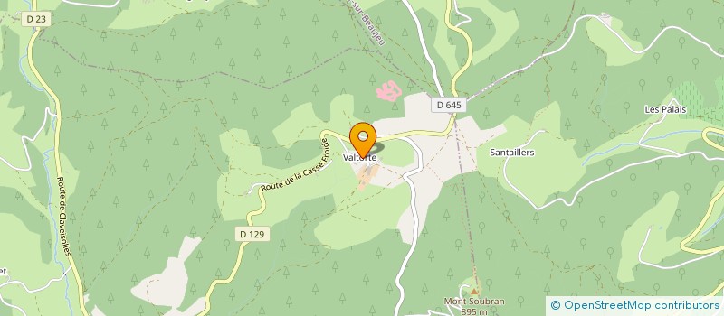 localisation de l'entreprise GAEC DE L'ESPOIR à CLAVEISOLLES