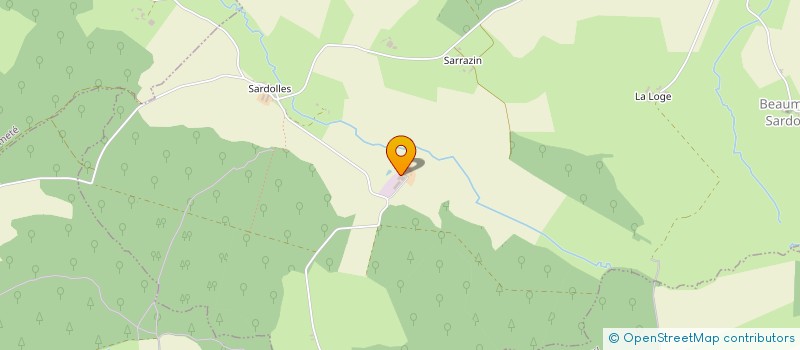 localisation de l'entreprise GAEC DE L'ETANG à BEAUMONT-SARDOLLES