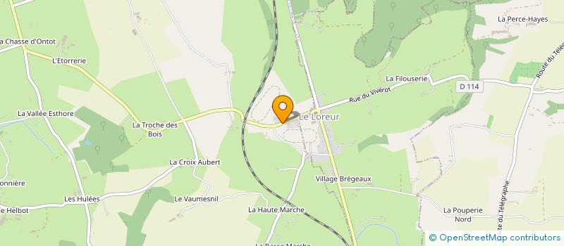 localisation de l'entreprise GAEC DE L'ETORRERIE à HUDIMESNIL