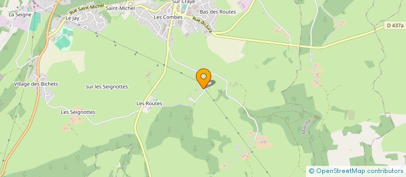 localisation de l'entreprise GAEC DE L'HARMONIE  MAICHE