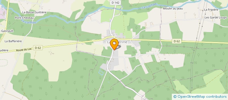 localisation de l'entreprise GAEC DE L'HOMMELAIE  NOYANT-VILLAGES