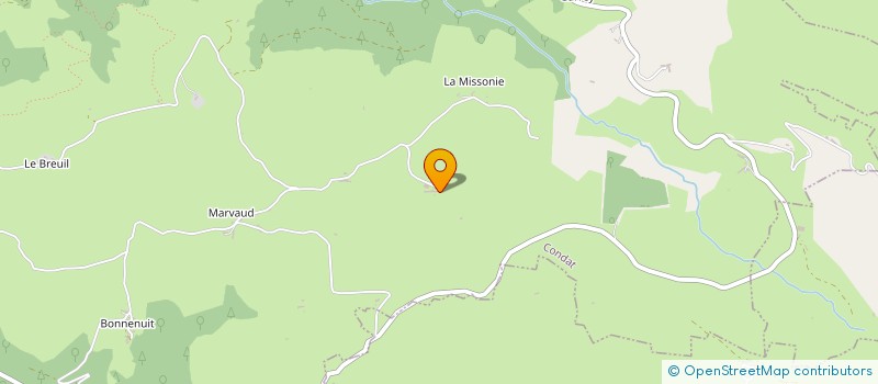 localisation de l'entreprise GAEC DE L'INCLAVADE à CONDAT