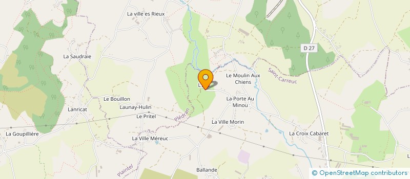 localisation de l'entreprise GAEC DE L ISLE à PLOEUC-L'HERMITAGE