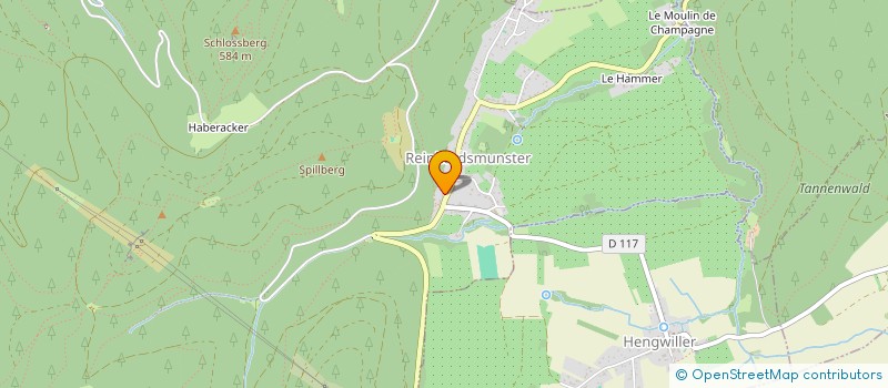 localisation de l'entreprise GAEC DE L OBERMATT  JETTERSWILLER