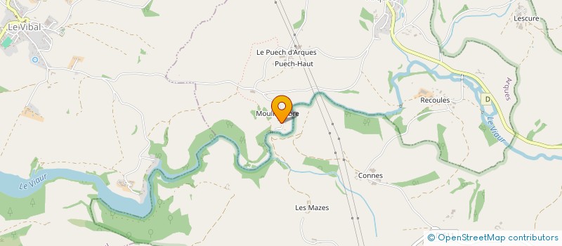 localisation de l'entreprise GAEC DE L'OEIL DE BOEUF à ARQUES