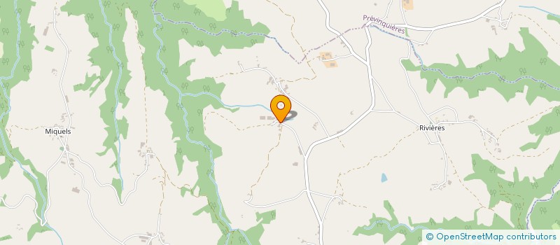 localisation de l'entreprise GAEC DE L'OIE BRUNE à RIEUPEYROUX