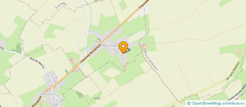 localisation de l'entreprise GAEC DE L ORME  REUMONT