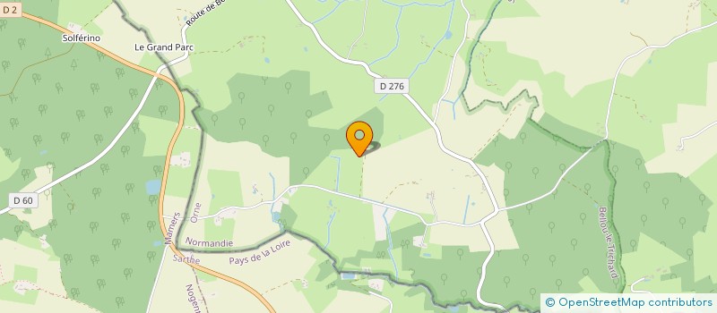 localisation de l'entreprise GAEC DE L'ORNE SAOSNOISE à IGE