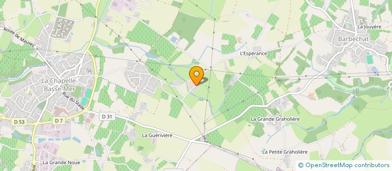 localisation de l'entreprise GAEC DE L OUCHE RONDE à DIVATTE-SUR-LOIRE