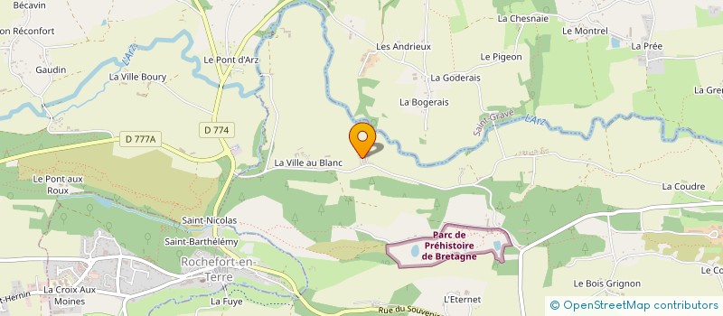 localisation de l'entreprise GAEC DE LA BARBOTAIS à MALANSAC