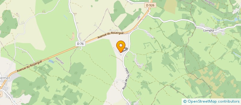 localisation de l'entreprise GAEC DE LA BARTHE  VAILHOURLES