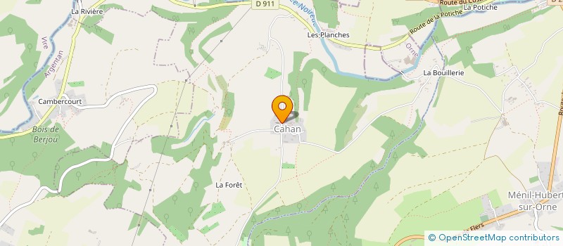 localisation de l'entreprise GAEC DE LA BASSE CANET à CAHAN