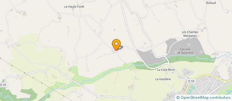 localisation de l'entreprise GAEC DE LA BEGASSIERE à PLENEE-JUGON