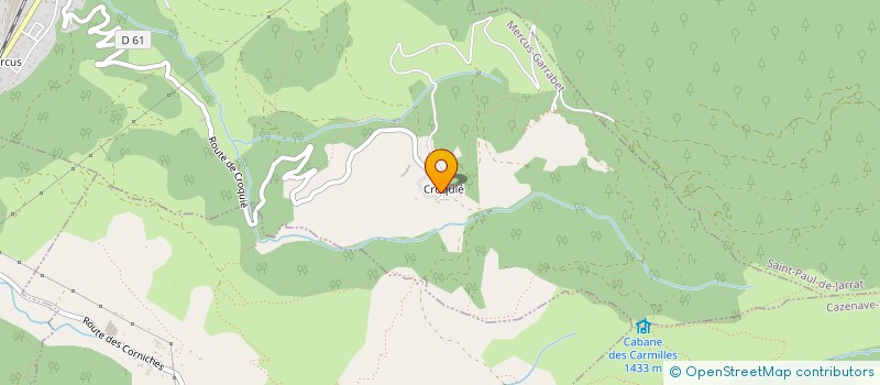 localisation de l'entreprise GAEC DE LA BENO à MERCUS-GARRABET