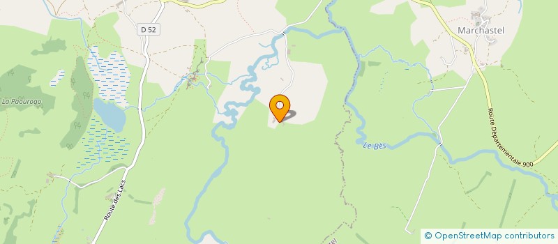 localisation de l'entreprise GAEC DE LA BESSIERE  NASBINALS