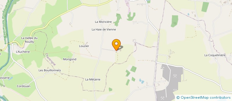localisation de l'entreprise GAEC DE LA BIERIE à CHANTRIGNE