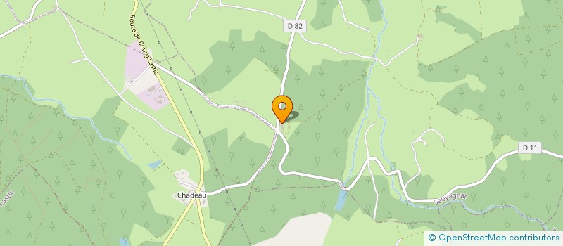 localisation de l'entreprise GAEC DE LA BORDERIE  HERMENT