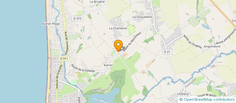 localisation de l'entreprise GAEC DE LA BOULERIE à SAINT-AUBIN-DES-PREAUX