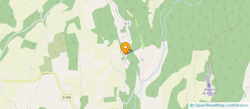 localisation de l'entreprise GAEC DE LA BOUTONNELLE (RECONNU )  REDORTIERS