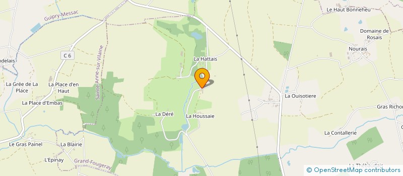 localisation de l'entreprise GAEC DE LA BOUTRATAIS à GRAND-FOUGERAY