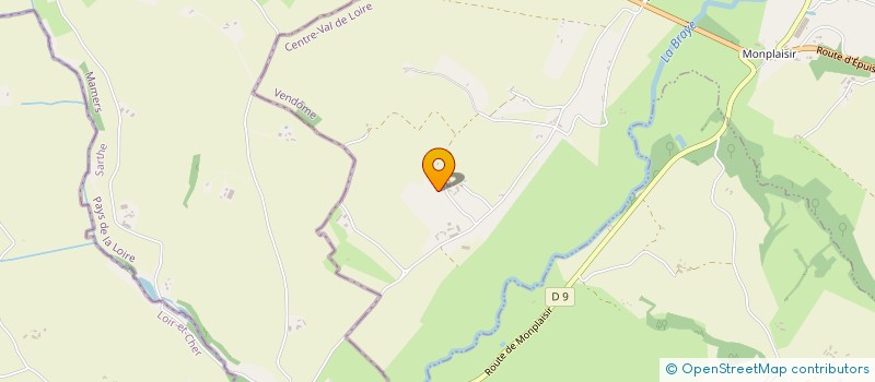 localisation de l'entreprise GAEC DE LA BRAYE à SARGE SUR BRAYE