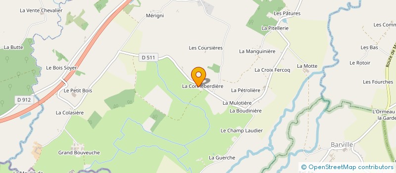 localisation de l'entreprise GAEC DE LA BROUDIERE à MARCHEMAISONS