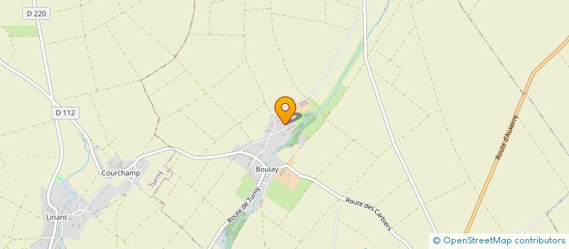 localisation de l'entreprise GAEC DE LA BRUMANCE  NEUVY-SAUTOUR