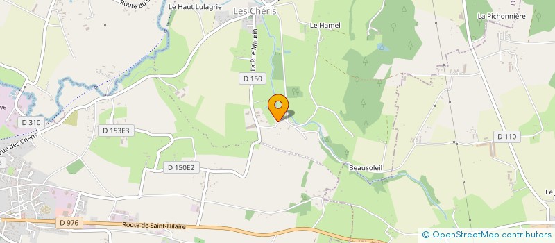 localisation de l'entreprise GAEC DE LA BRUYERE à DUCEY-LES CHERIS