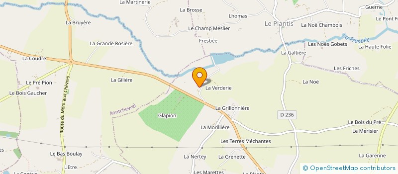 localisation de l'entreprise GAEC DE LA BRUYERE à BURES