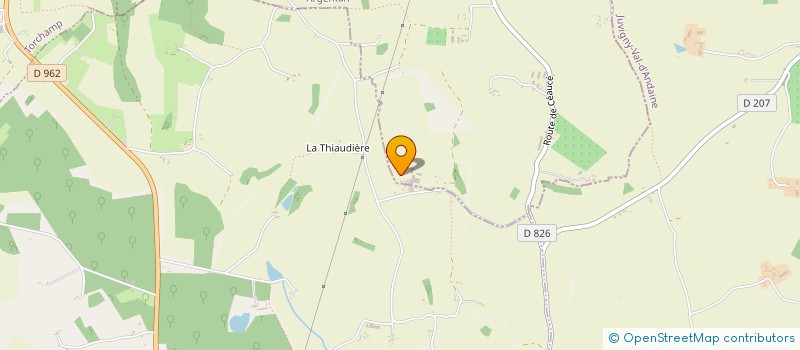 localisation de l'entreprise GAEC DE LA BUNOUDERIE à AVRILLY