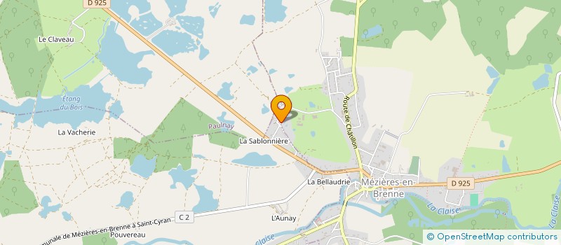 localisation de l'entreprise GAEC DE LA CAILLONNIERE à PAULNAY