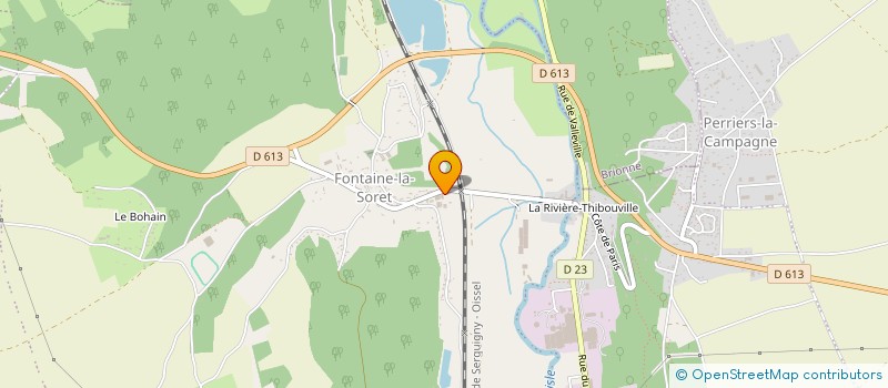 localisation de l'entreprise GAEC DE LA CARROGERE à NASSANDRES SUR RISLE