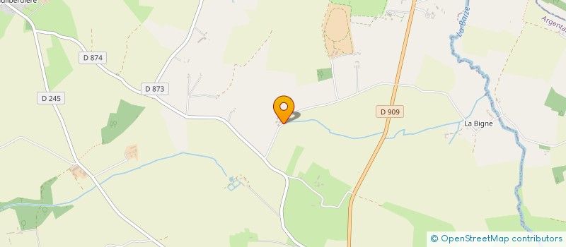 localisation de l'entreprise GAEC DE LA CAUVELLIERE à BAZOCHES-AU-HOULME